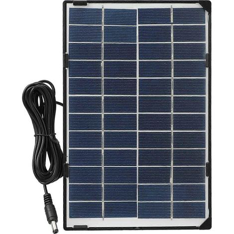 Kit de chargeur de batterie solaire 6 W 12 V pour bateau, camping-car ou voiture (FK-FFY) (1/4)