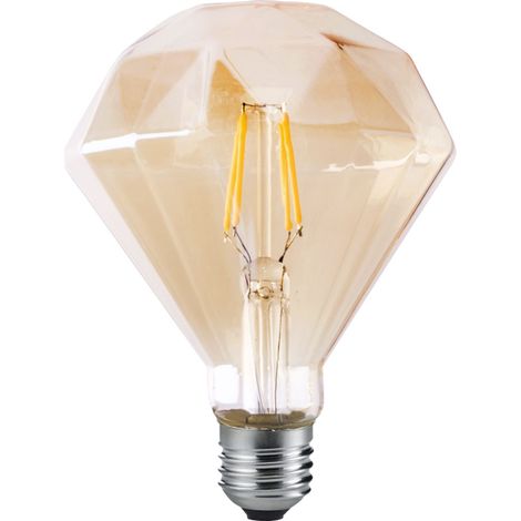 Lampadina Led con Filamento E27 Anticata 4W H 13 cm Diamante GD Trio (1/3)