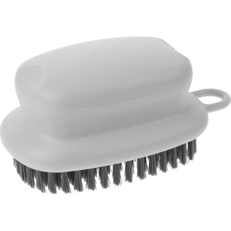 Brosse WC, blanc, pour cuvette, rebords WC et salle de bain (1/5)
