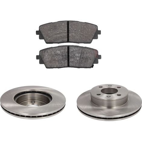 KIT FRENI ANTERIORI compatibile con KIA PICANTO (TA) - DISCHI + PASTIGLIE OEM: FDB4825 / 17643 /SOSTITUZIONE DIRETTA/BASSA POLVERE/SILENZIOSO