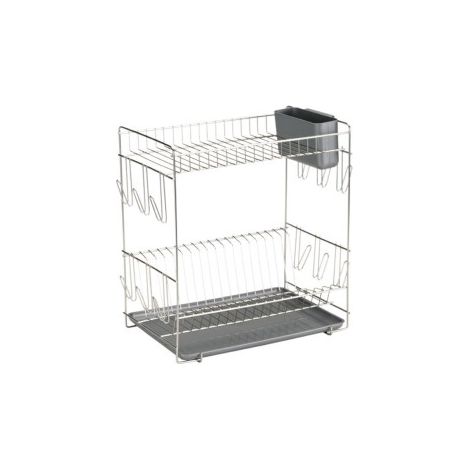 Scolapiatti inox grande