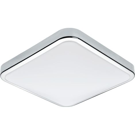 LED Plafonnier de salle de bain Manilva 1, lampe plafond 1 flamme (1/5)