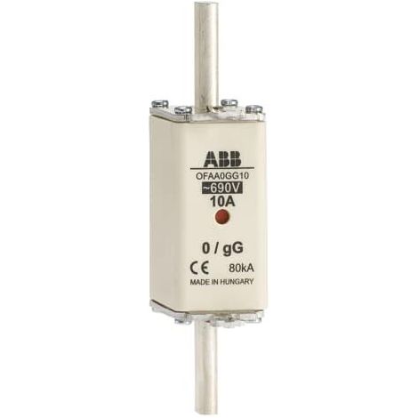 Fusible Couteau 125A GG Taille 0 690V 1SCA022703R2420 ABB 922752