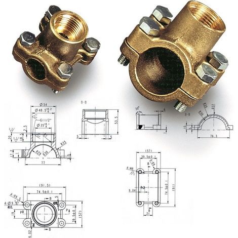 Presa acqua rapida per tubi 2" 780100OL2