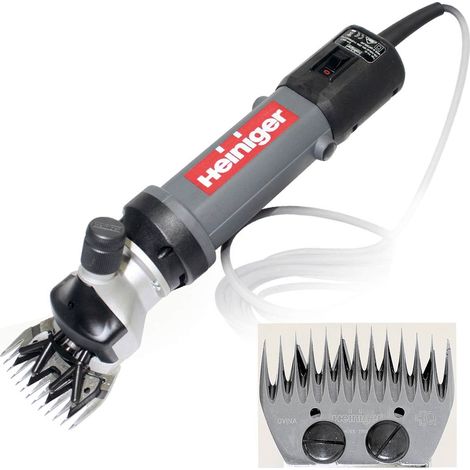 Tondeuse professionnelle Heiniger 320W – Puissance 320W – Pour moutons et chèvres – Coupe précise et silencieuse – Sartore