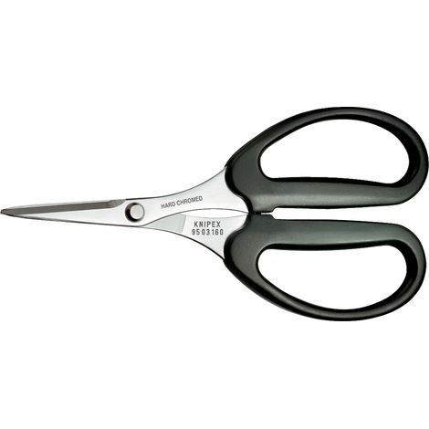 KNIPEX 95 03 160 SB Forbici per fili KEVLAR® rivestiti in resina termoplastica cromata 160 mm (1/2)