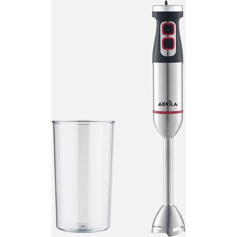 Batidora De Mano Chad 1300w Dc Negro/Niquel 2 Velocidades Con Vaso Mezclador