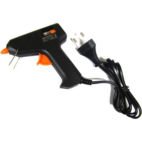 BeMatik - Pistolet à colle chaude de 20 W avec 3 bâtons de 8 mm Pistolet haute temperature (1/2)