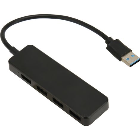 Hub USB C 4 Ports USB 3.0, Adaptateur Multiport USB 3.0 vers 4xUSB 3.0 pour PC Bureau et Entreprise (1/5)