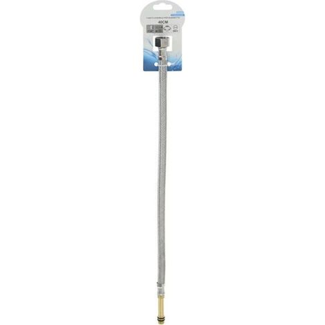 Cleafe - Tubo Flessibile Flessibili Rubinetto Miscelatore Acqua 40 Cm øf3/8 X M10/1 L3cm 79913 -