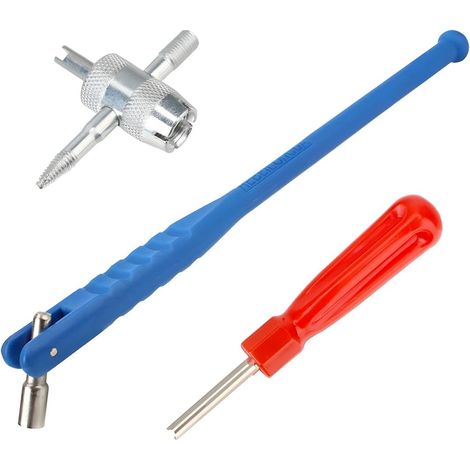 3 Pièces Extracteur Valve Voiture, Kit D'outils De Réparation Valve De Pneu pour Voiture, Valve Core Remover pour Voiture Remplacement (1/5)
