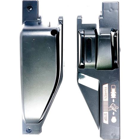 Carter gauche (DRIVE/STOP) - FUXTEC - tondeuse RM5196PRO (1/2)