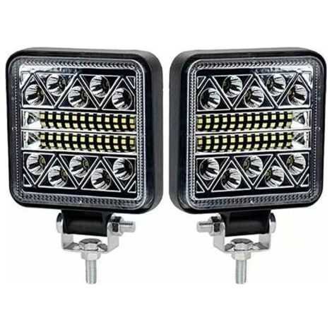 BR-Vie 102W Phare de Travail à LED 10200LM Feux de Recul Led 12v, Phare Led Projecteurs pour voiture, tracteur bateau, 12-24v camion, 2 pcs (1/5)