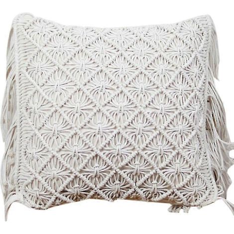 Kissenbezüge Baumwolle Leinen Makramee Handgewebte Fadenkissenbezüge Geometrie Bohemia Style Pillowca (1/5)