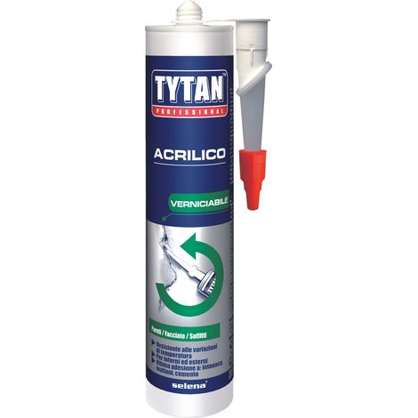 Tytan SILICONE ACRILICO  ml. 300 - Grigio 24.00 pz