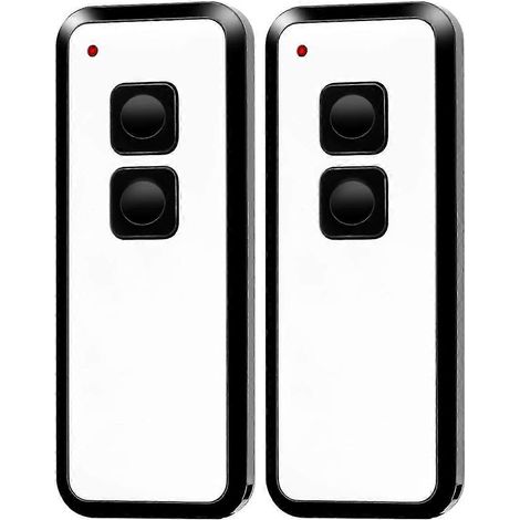 Télécommande de porte de garage 433,92 MHz, compatible avec les ouvre-portes de garage NOVOTRON 502 MAX43-2 et MINI (lot de 2). (1/5)