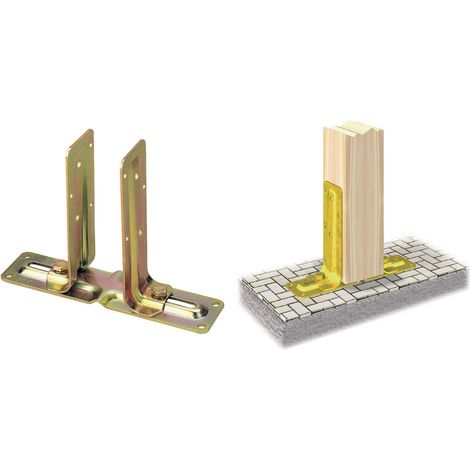4PZ SUPPORTO ANCORAGGIO IN ACCIAIO TROPICALIZZATO ART. 789 70/140X65X205 (1/2)