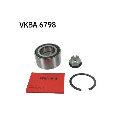 Kit de roulements de roue SKF VKBA 6798 DACIA 40 21 073 14R