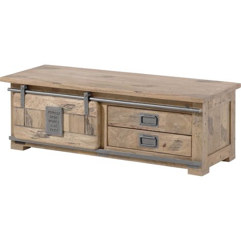 Garderobenbank Mango 120x45x40 beige lackiert RAILWAY 3011