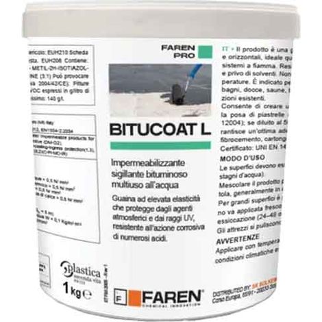 GUAINA IMPERMEABILIZZANTE 'BITUCOAT L' 5 Kg
