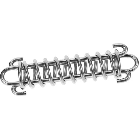 Muelle amortiguador de acero inoxidable de alta resistencia para correa de perro, 4,41 x 1,26 x 0,87 pulgadas, correa robusta con absorción de impactos para pasear y hacer senderismo con razas grandes