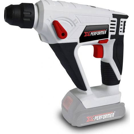 Marteau perforateur - X-Performer XPRH20LI - 20V - Mandrin SDS+ Témoin de charge - sans batterie ni chargeur