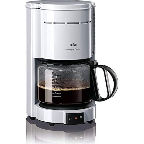 Braun KF 47/1 Aromaster Classic - Macchina da Caffè Americano, 1000 W, 1,2 Lt., 1,2 Lt.