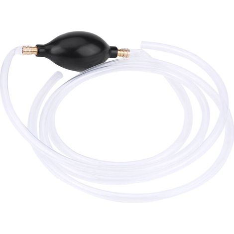 EBTOOLS Pompe Siphon pour Essence 8mm/0.31 "pompe de Siphon à Main D\'amorce de Carburant Tuyau de Siphon de Gaz Pompe de Transfert Tuyau de Transfert D\'eau Liquide Essence. (1/5)