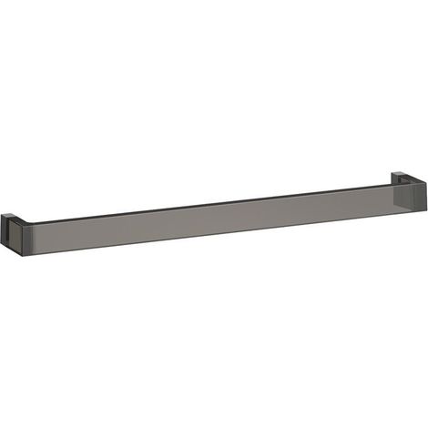 Porte-serviettes KARTELL 600 x 75 x 40 mm gris fumé LAUFEN
