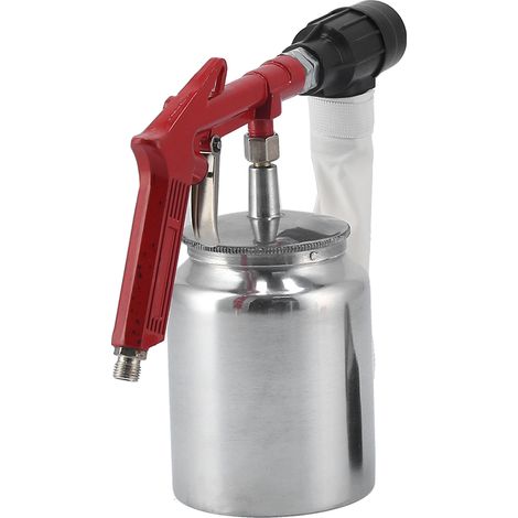 Pistolet de sablage portatif, kit de décapage mini, machine à jet de sable pour plastique, dérouillage, dégraissage et nettoyage des impuretés (1/5)