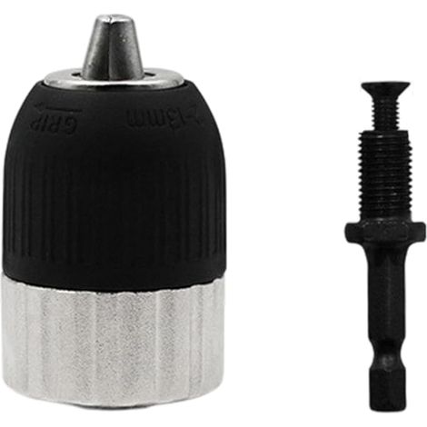 Adaptateur de perceuse électrique de 1,5 à 13 mm - Verrouillage sans clé - Outil de pilote hexagonal sans clé (1/2)