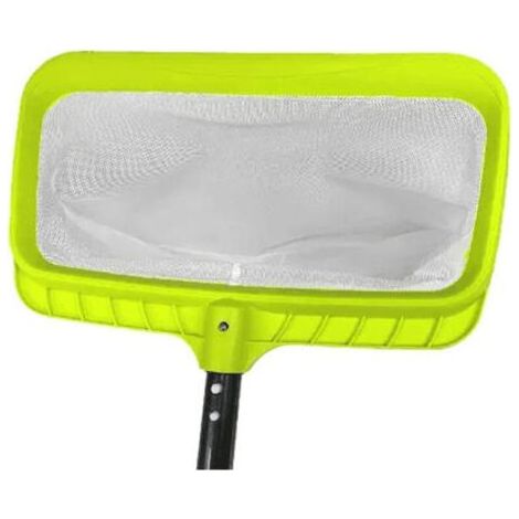 Épuisette de fond de piscine avec cadre en plastique renforcé pour piscine, étang, spas, bassin à poissons, parc aquatique (1/4)