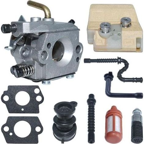 Vergaser für STIHL MS260 026 MS240 024, inklusive eines Teils des Kraftstofffilters und der Lufteinspritzleitung. (1/5)