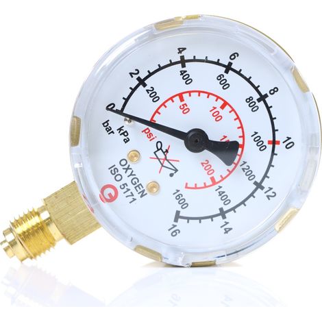 Arbeitsdruckmanometer (Sauerstoff) (1/3)