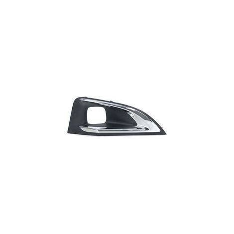 Cubierta de faro antiniebla, rejilla inferior del parachoques sin orificio para sensor para Peugeot 4008 5008, lado derecho