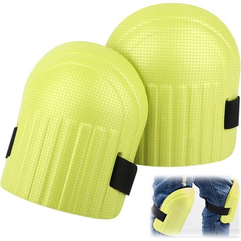 2 Genouillères en mousse, boucle réglable, imperméable, pour jardinage, peinture, ménage, travaux extérieurs (1/5)