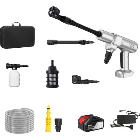 Pistolet de Lavage de Voiture Électrique, Commodité Sans Fil, Performance Haute Pression, Batterie Sliver 1 (1/2)