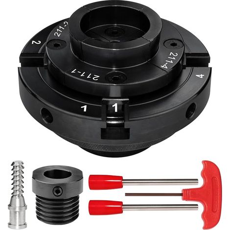Mandrin de tour à bois,100mm M33x3.5 Avec M18x2.5 (1/5)