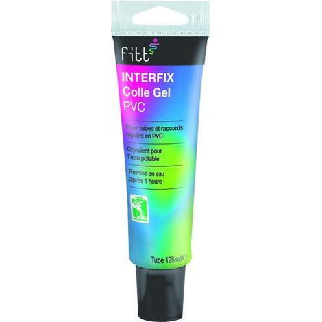 Colle PVC 125ml INTERFIX