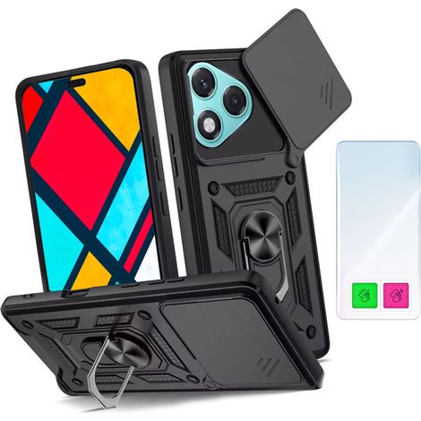 Funda para Honor 400 Lite, carcasa blindada, cubierta protectora + cristal 9H (1/5)