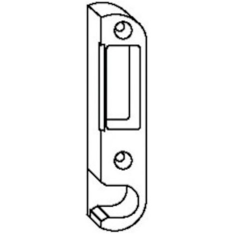 Gâche pêne demi tour 63mm FERCO E 15070 00 0 1