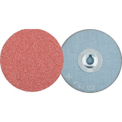 PFERD TOOLS COMBIDISC Korund Schleifblatt CD Ø 75 mm A36 für universelle Anwendungen 50 Stk