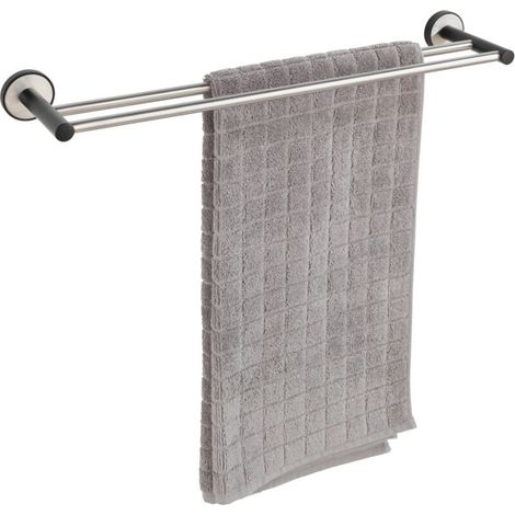 Support de salle de bain DUO UDINE, UV-Loc, 61 cm, 2 poignées,