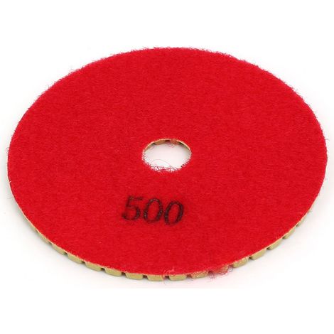 Couronne 500 4-Zoll-Diamant-Nass-Polierscheibe pour Granitbetonmarmor (1/4)