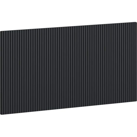 Wall-Mounted Headboard ARNHEM Black Engineered Wood vidaXL