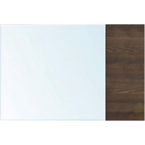Specchiera Brown con dettaglio in legno L 70 x H 110 cm.