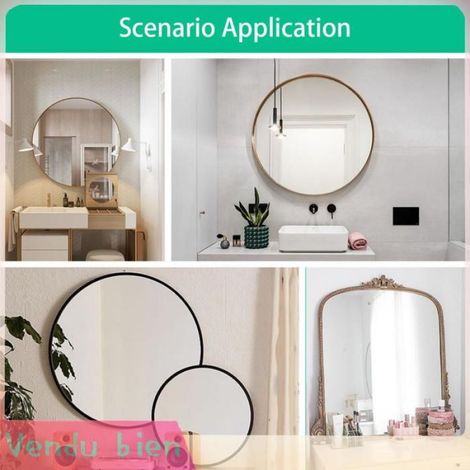Barre lumineuse de vanité de LED Barre lumineuse LED pour vanité, 3CCT, 3000K à 6000K, linge lampe 25 cm / 9,8 pouces (1/4)