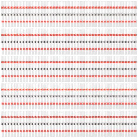 Connecteurs de fil étanches à souder, lot de 500, rouge, calibre 22-18 AWG, Manchons thermorétractables avec soudure intégrée (1/5)