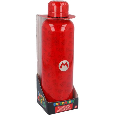 STOR Borraccia Super Mario 515 ml in acciaio inossidabile con tappo svitabile (1/2)