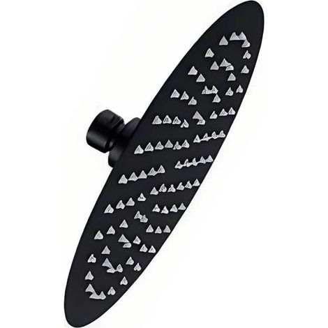Rociador Bani Black Cromado/Negro 200 mm – Ref. CA-59156